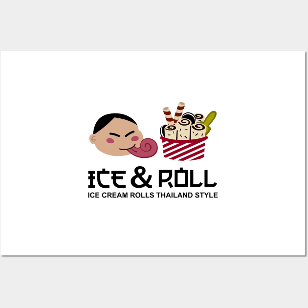 Ice Cream Rolls Wall Art by soniapascual